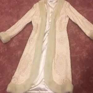 Beautiful lace duster .